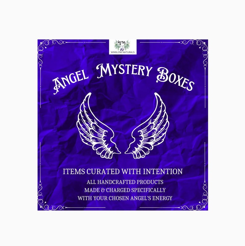 Angel Mystery Boxes, Handcrafted Metaphysical Items, Curated Archangel ...
