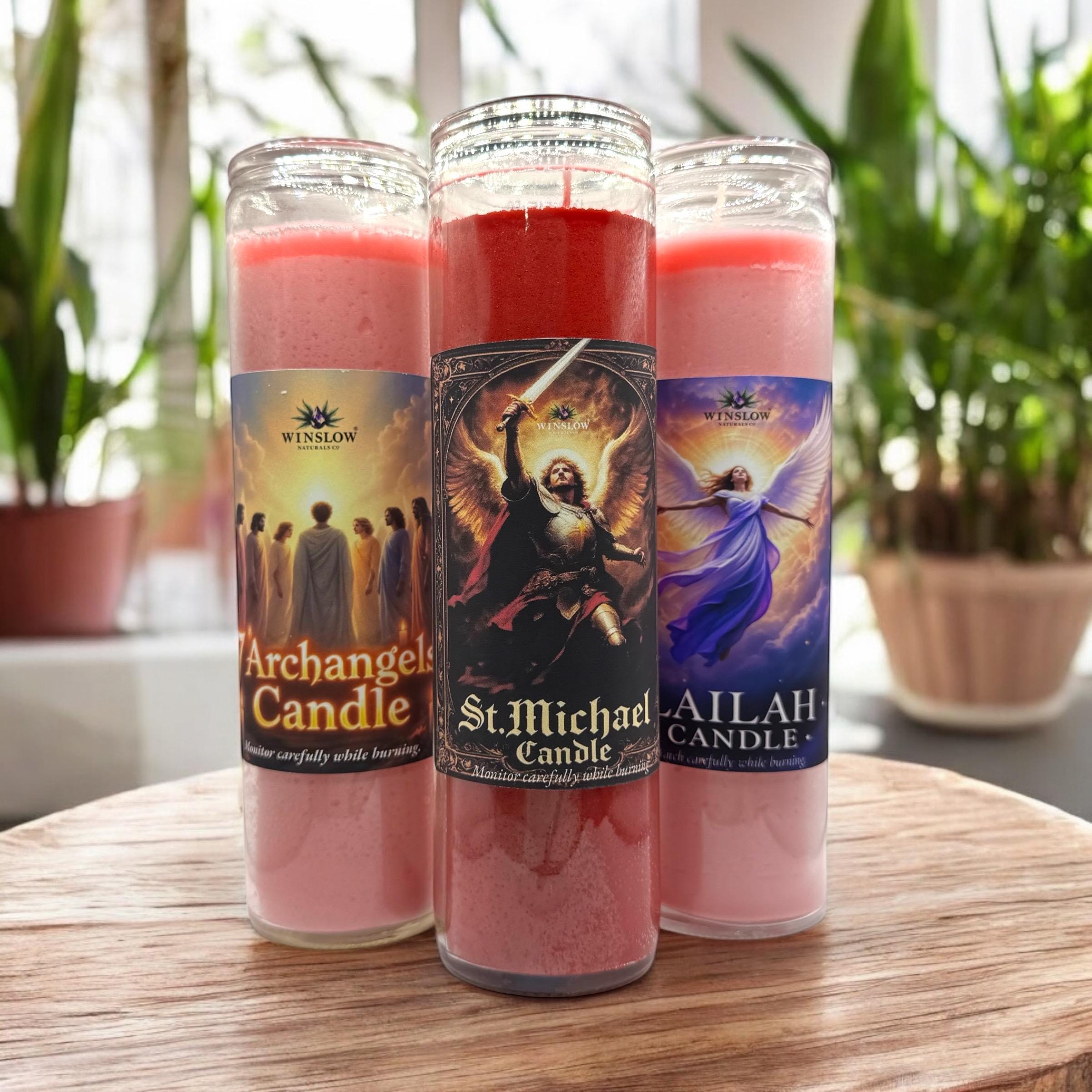 Angel Ritual Candles, Angelic Collection, Celestial Candles, 7 Day ...
