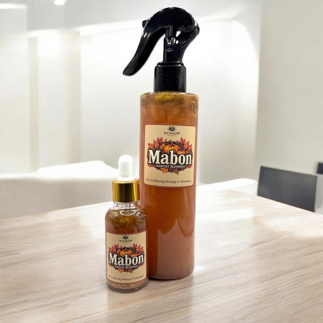 Mabon Ritual Oil, Mabon Sabbat Spray, Autumn Equinox Offering Oil ...