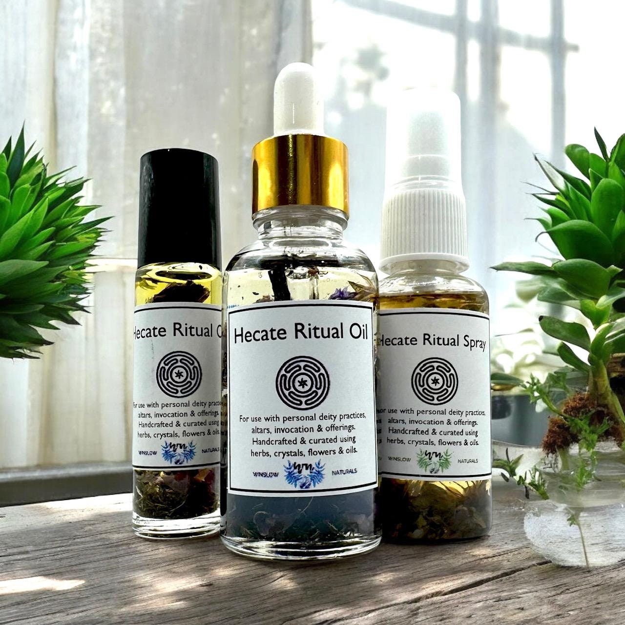 Hecate Ritual Oil, Hecate Offering Oil, Hecate Ritual Spray, Deity ...