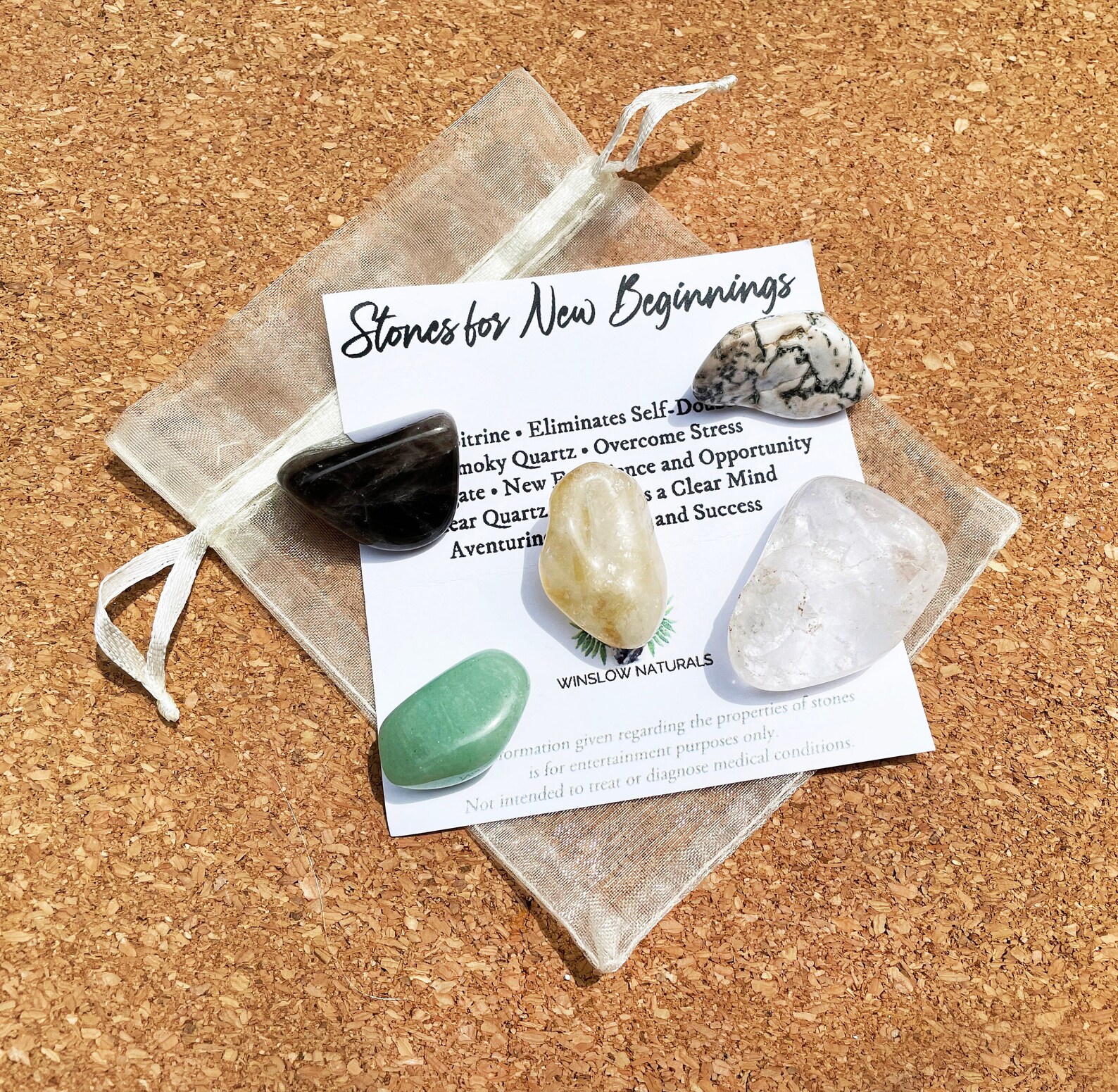 New Beginnings Crystal Set Renewal Stones Kit New Beginnings Etsy UK