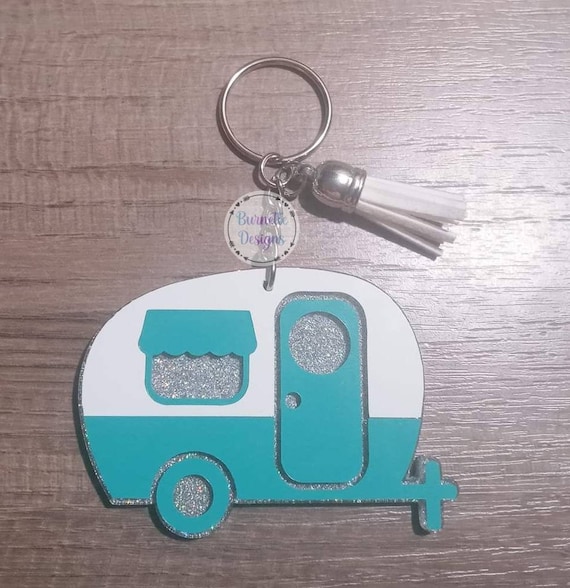 Adorable Camper Keychain