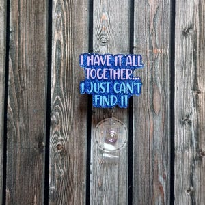 I have it all together badge reel, Funny badge reel for nurse, gift for worker, ID holder healthcare, ID tag, Medical Professional