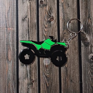atv keychain, fourwheeler, gift for him, gift for her