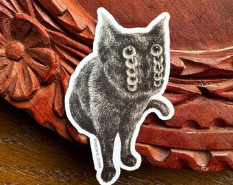 Nodding Cat - Waterproof Vinyl Sticker