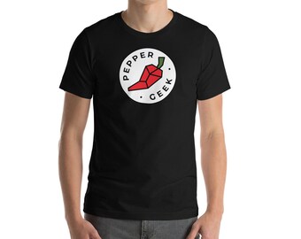 Pepper Geek Logo T (White Logo)