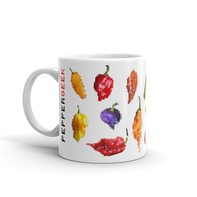 Pepper Geek Pixels Mug image 1