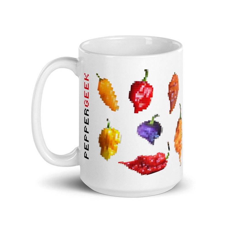 Pepper Geek Pixels Mug image 5