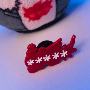 Futaba Sakura Splatter | Persona 5 Soft Enamel Pin