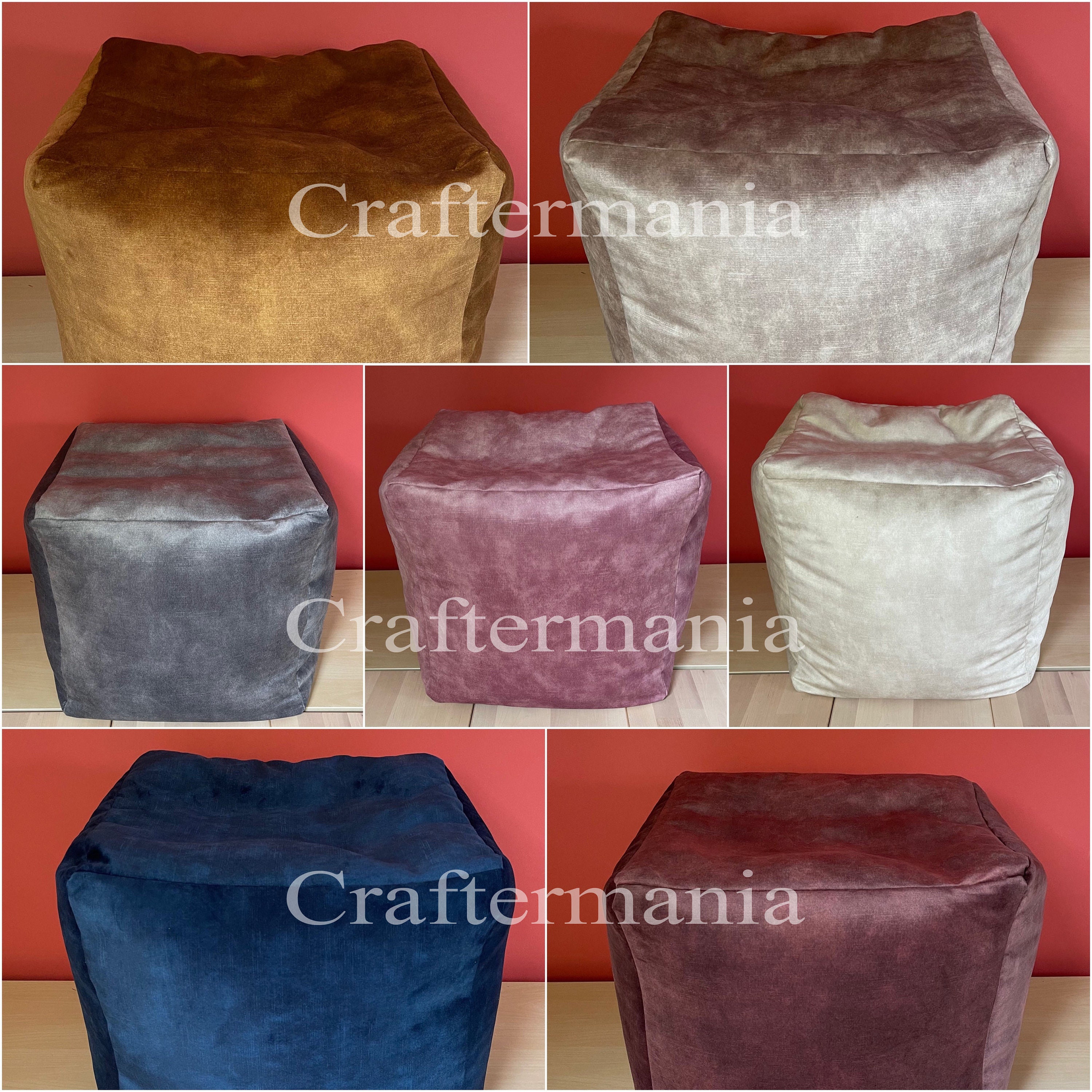 Square bean bag footstool new arrivals
