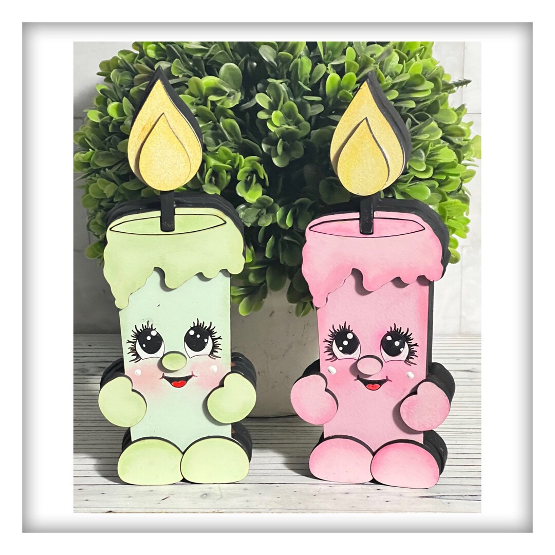 Birthday Candle Sign, Cute Candle Sign, Candle Decoration, Cute Candle