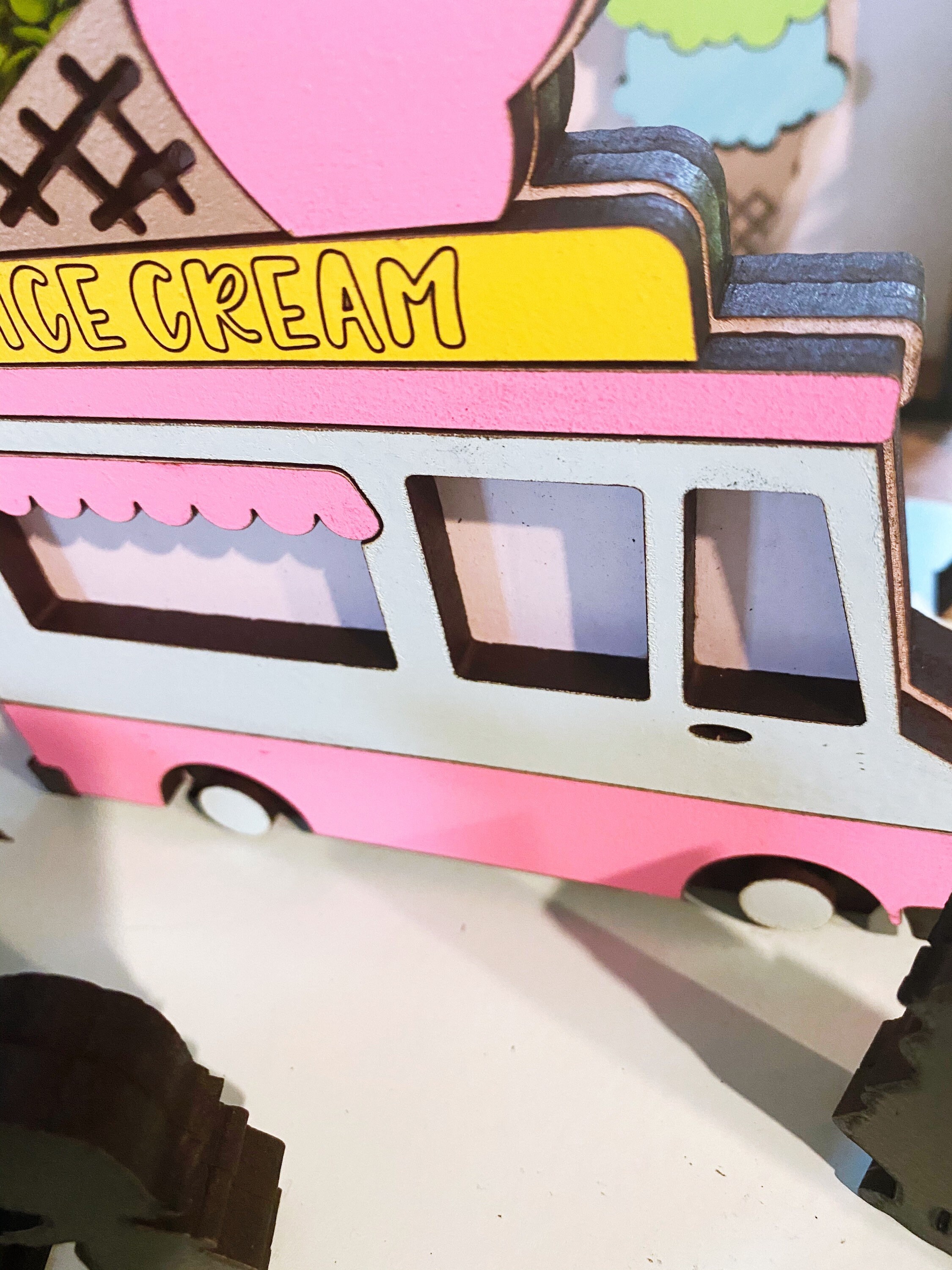 Ice cream truck Display signs Ice cream truck sign ice Etsy