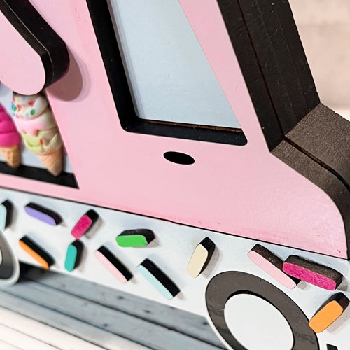 Ice cream truck sign, Ice cream truck decor, ice cream truck Decoration