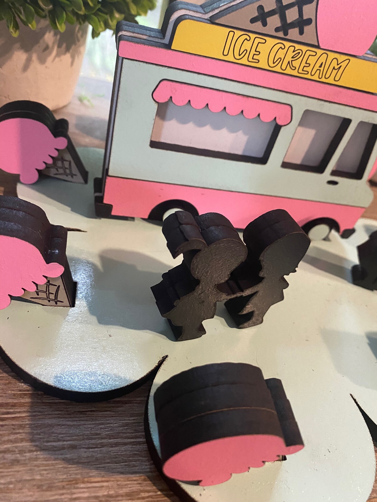 Ice cream truck Display signs Ice cream truck sign ice Etsy