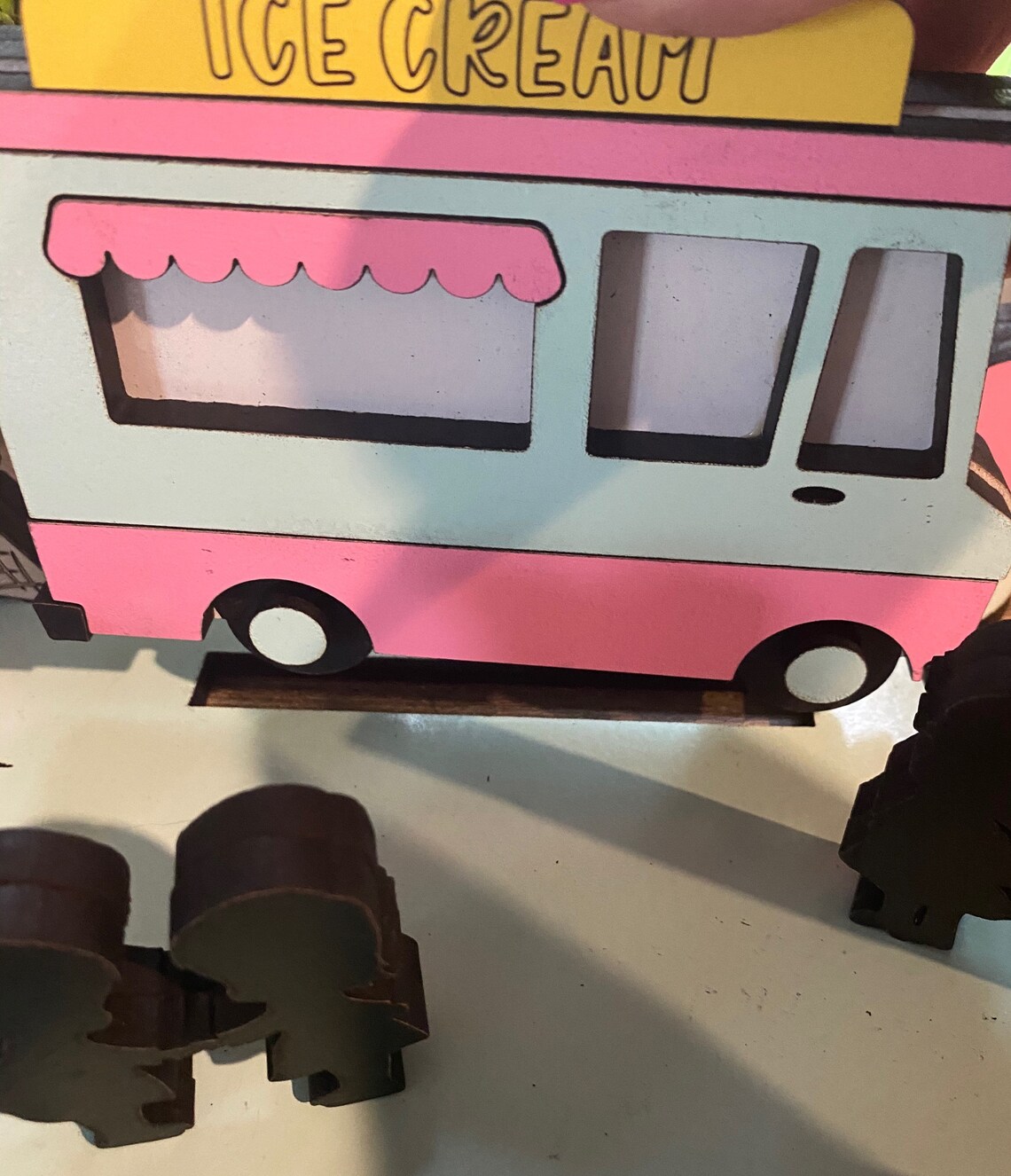 Ice cream truck Display signs Ice cream truck sign ice Etsy