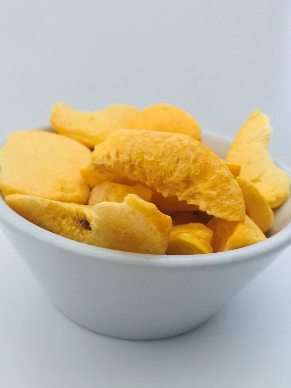 Freeze Dried Candy Peaches Dried Fruit Freeze Dried Food Etsy
