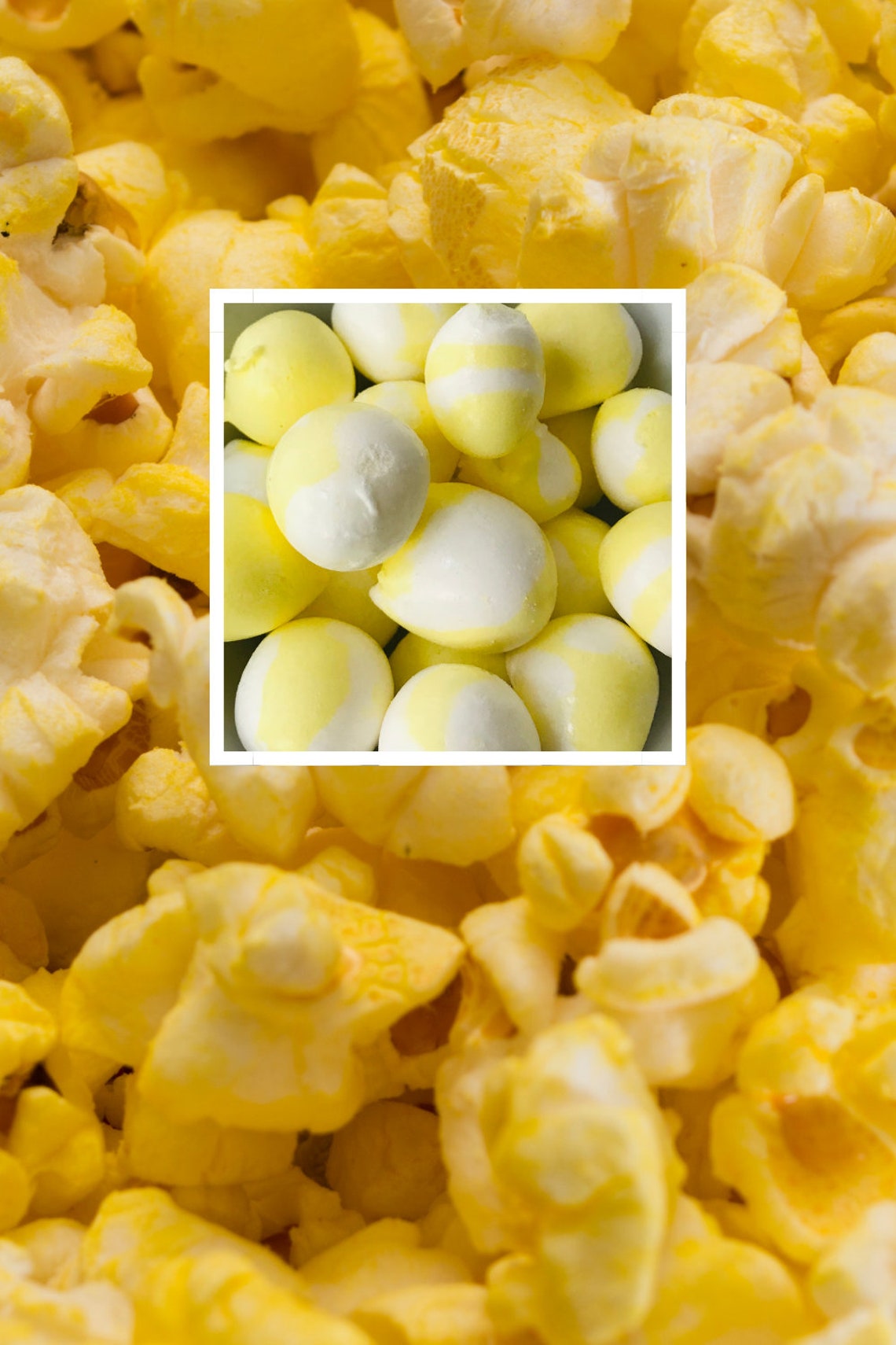 Freeze Dried Buttered Popcorn Saltwater Taffy Candy Freeze Etsy