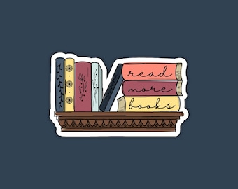 Book Lover Sticker