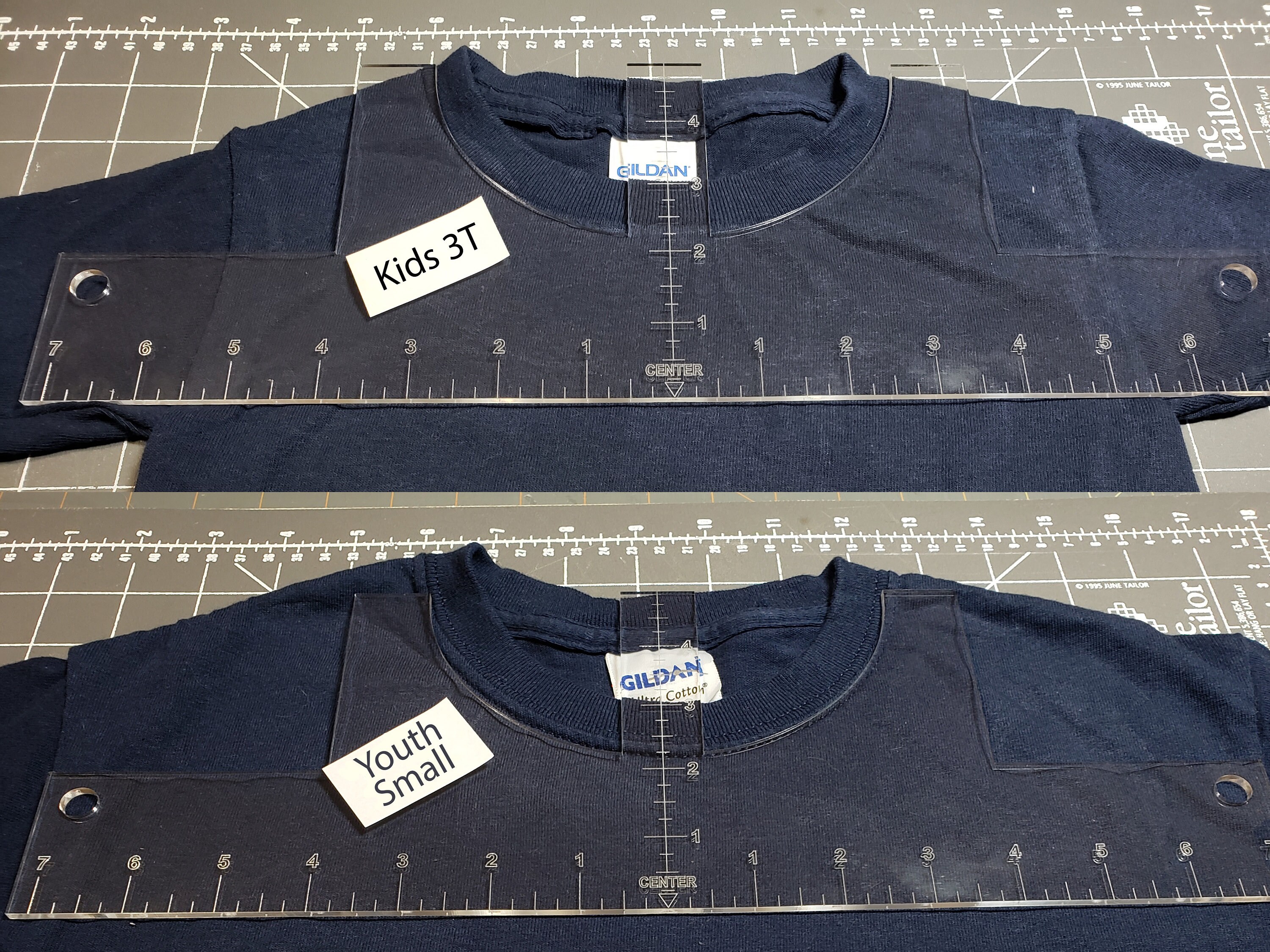 Guide dalignement des tshirts Règle teeshirt Outil de Etsy