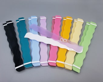 Polymer Clay 8" Acrylic Depth Guide - 3 Sizes in 1 Tool!