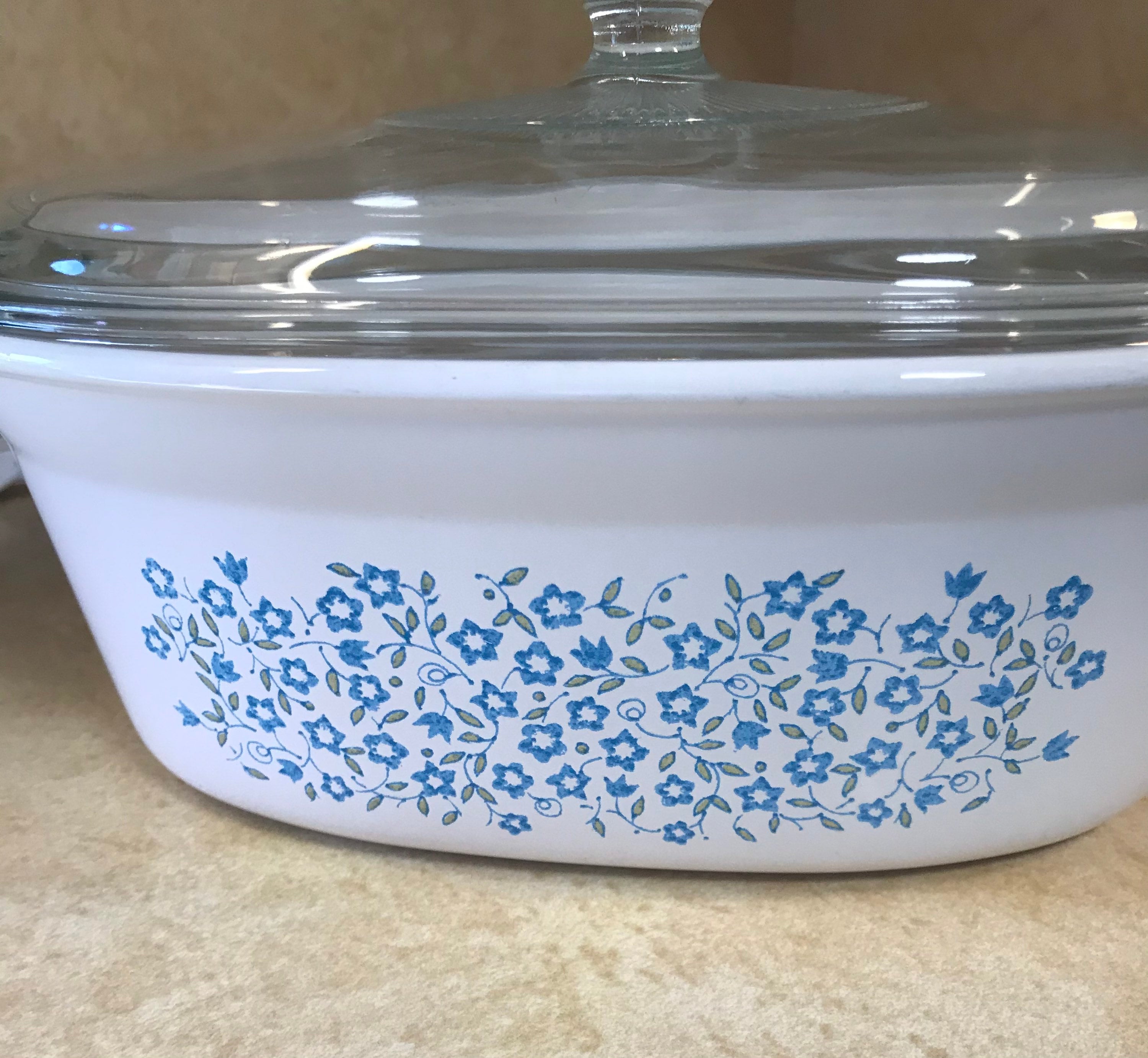 Rare Blue Heather Corning Ware Casserole Baking Dish 2.5 Etsy UK