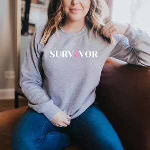 Breast Cancer Survivor Sweatshirt, Cancer Awareness, Breast Cancer Sweatshirt, Funny Cancer Sweatshirt, Cancer Sweatshirt, Cancer Survivor