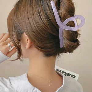 Oversize Plus Large Clip | Hair claw for Extra Thick Long Textured hair | Jumbo Hair Clip | Long Hair Claw | Mom Baby Matching Clip Gift