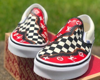 louis vuitton vans custom