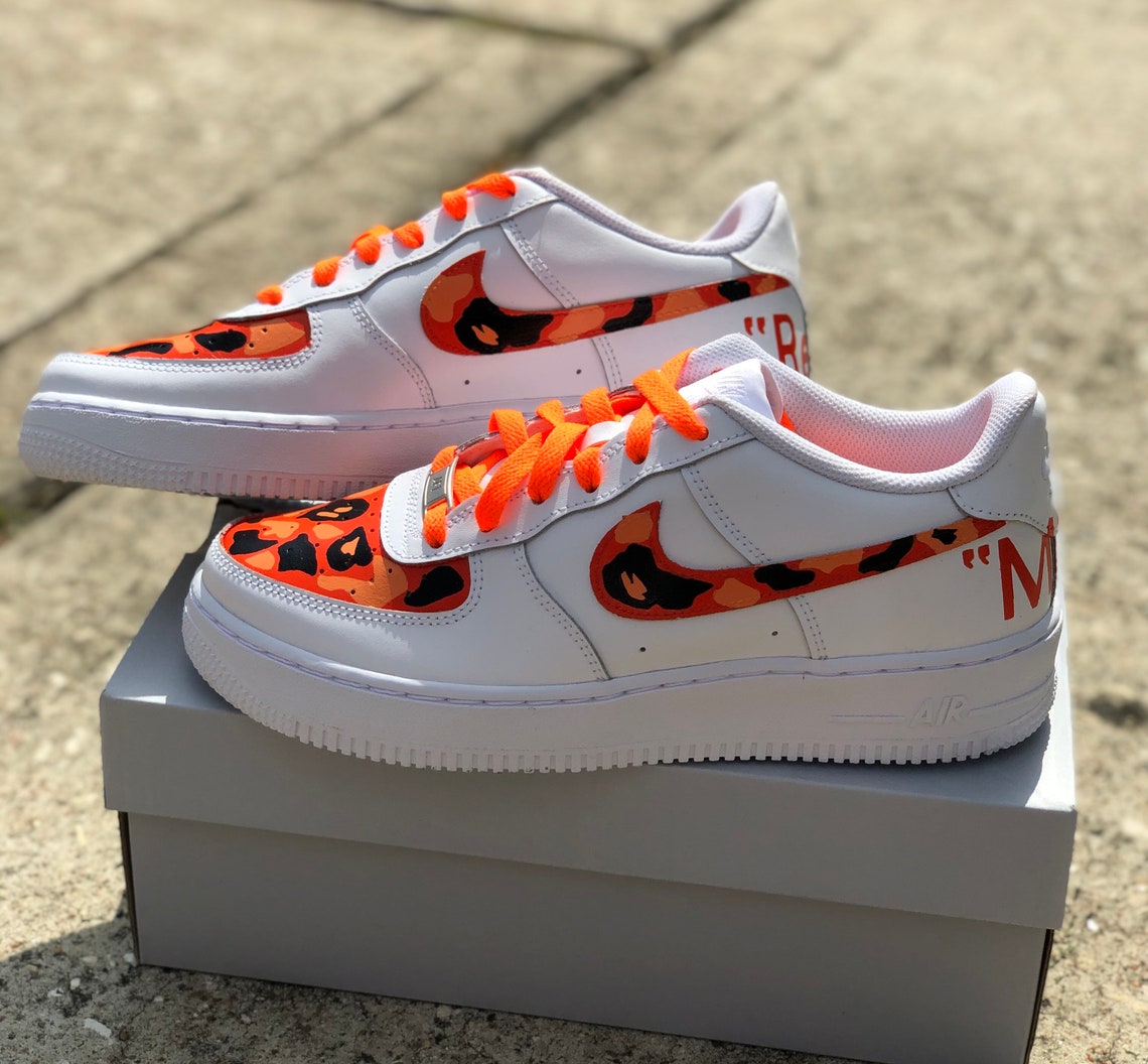 Custom Bape Air Force 1s - Etsy