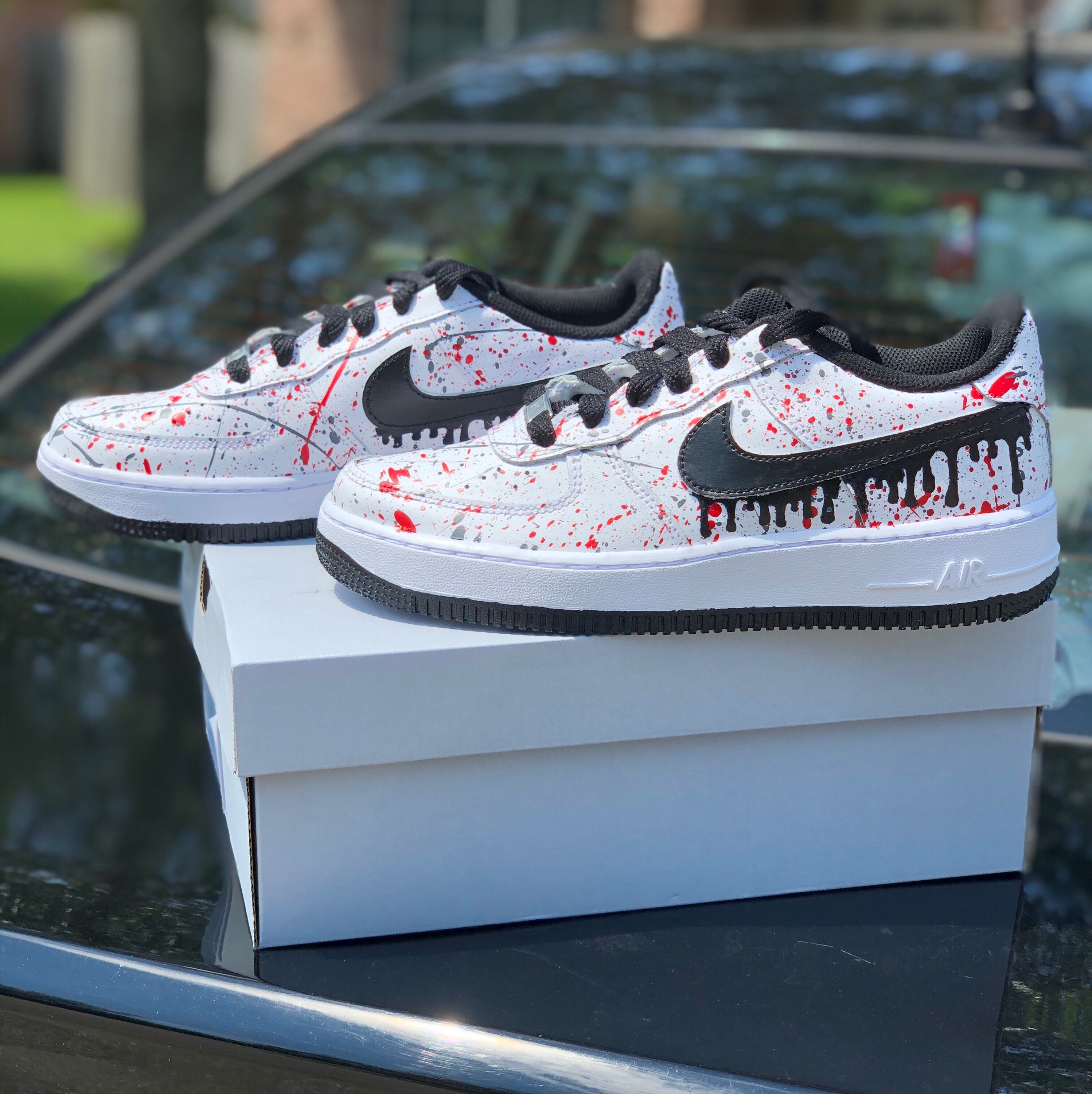 air force paint splatter