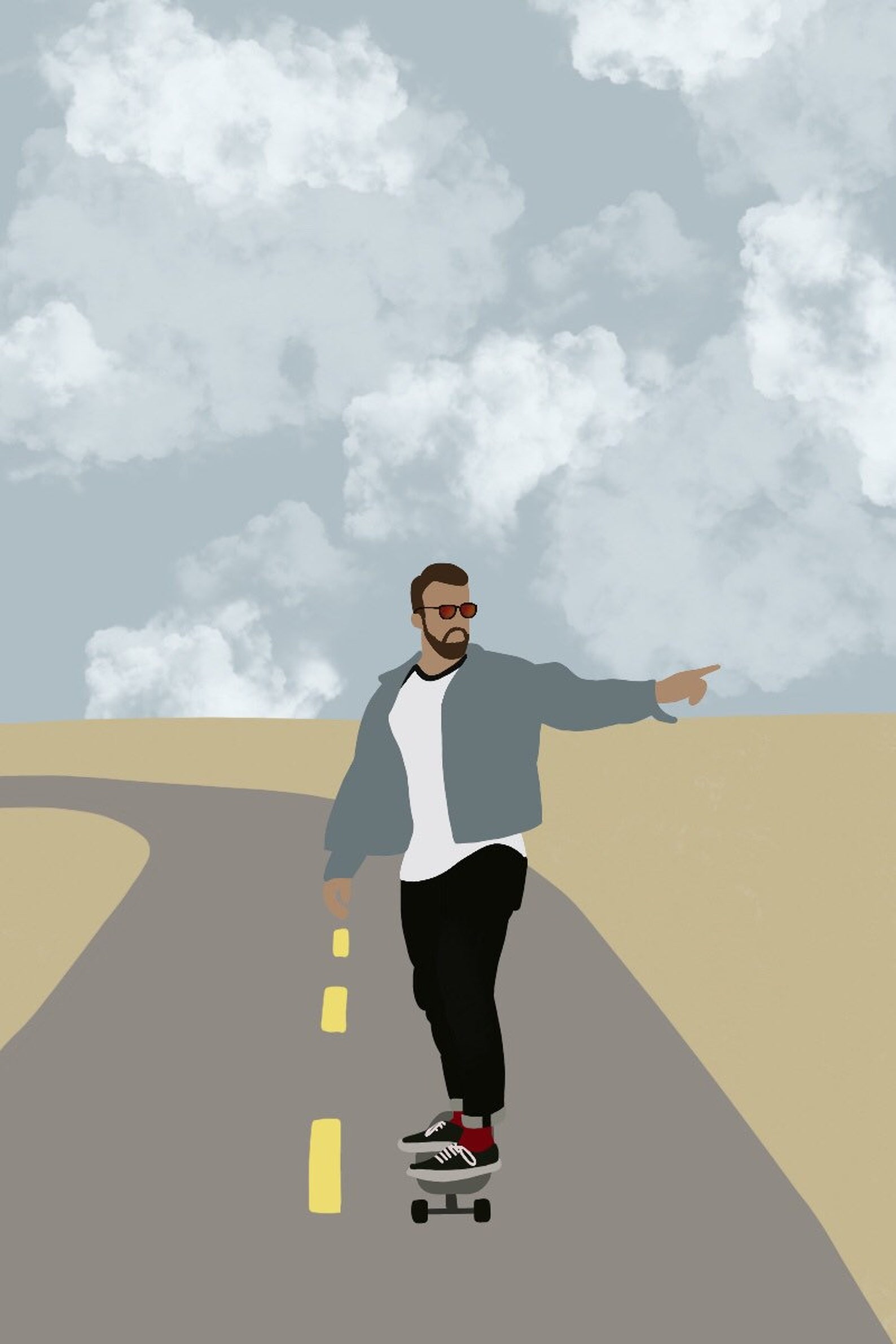 procreate faceless portrait procreate faceless portrait