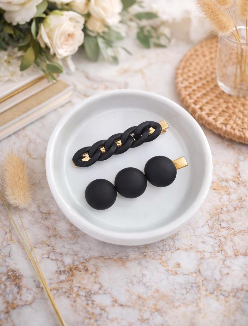 Gold Chain Hair Clip - Etsy display picture 1