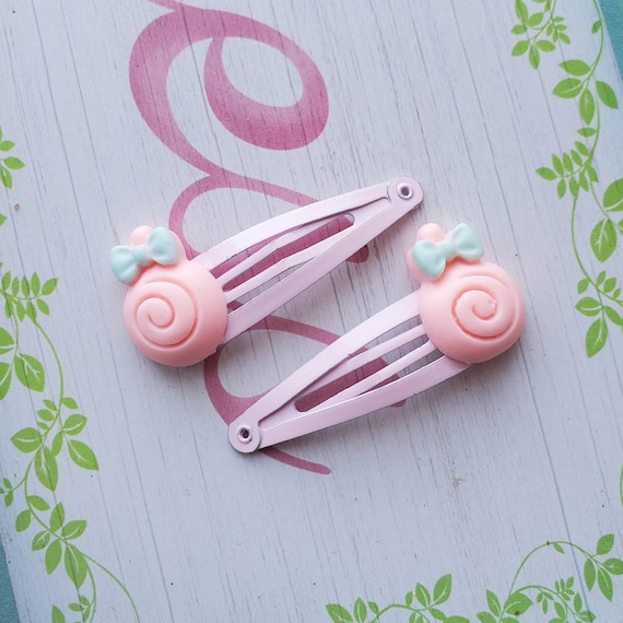 Candy Hair Clips Candy Hairpin for Girls Pink Candy Hair Clips