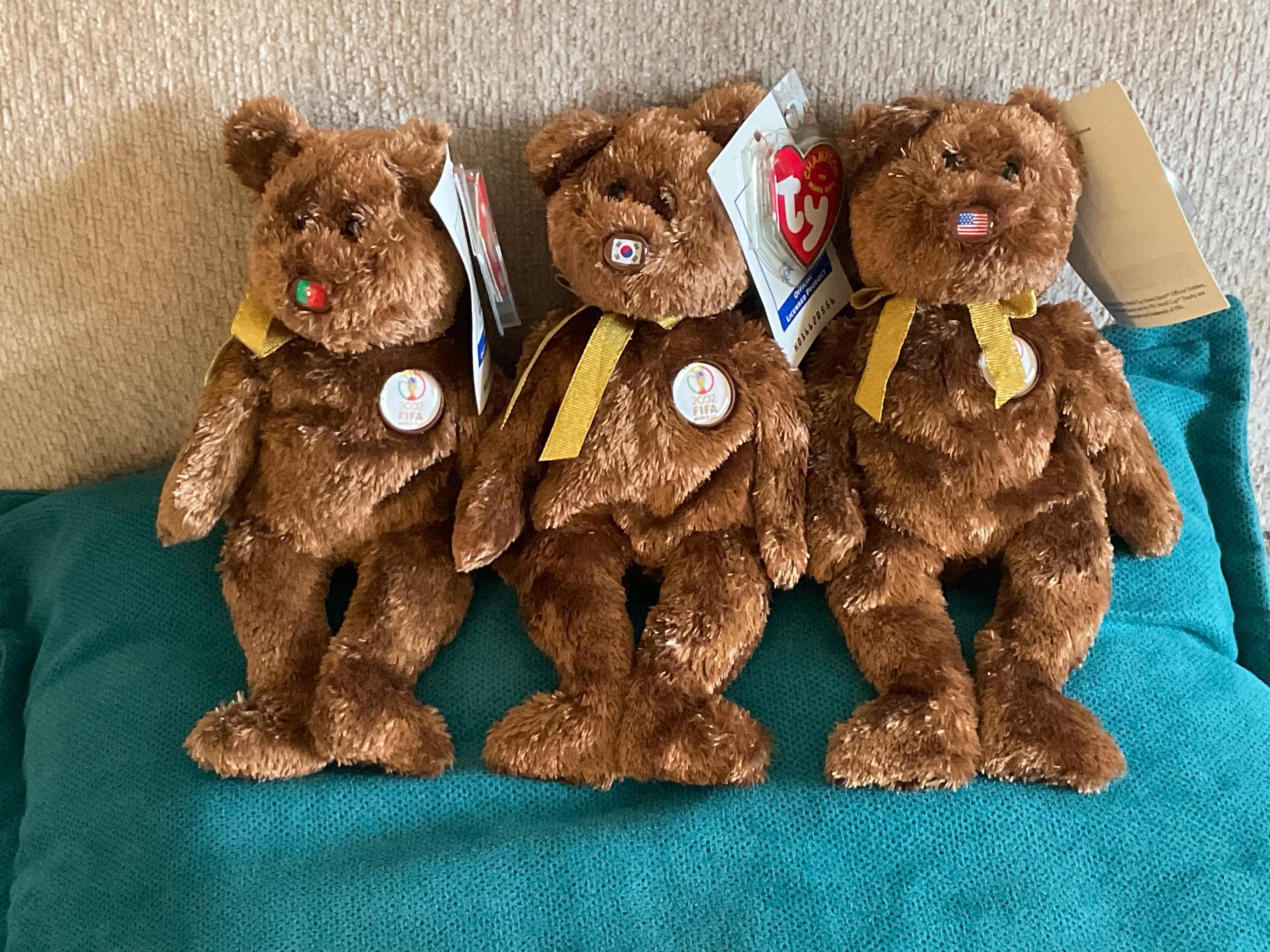 2002 Fifa Bear - Etsy