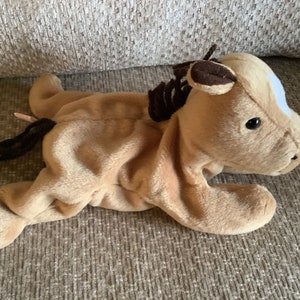 Vintage, Rare, Ty Beanie Baby, “DERBY”, The Thoroughbred horse, 1995
