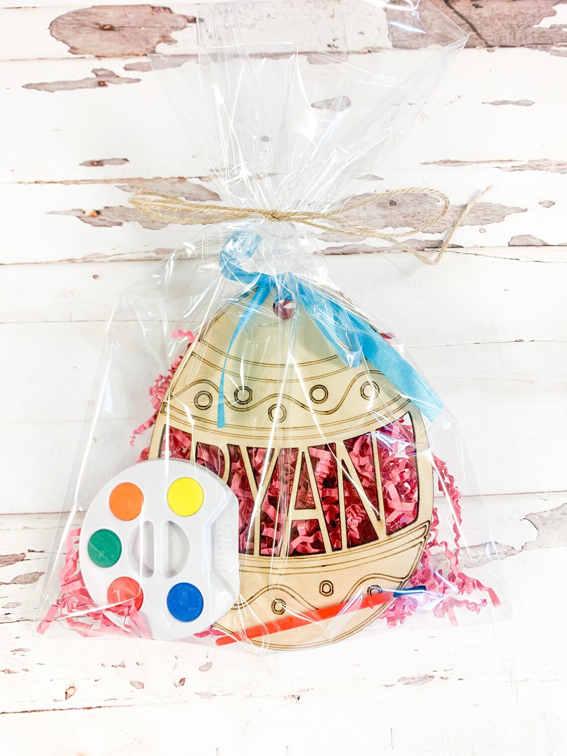 Personalized Easter Egg Paint Kit Custom Easter Marker Craft Etsy