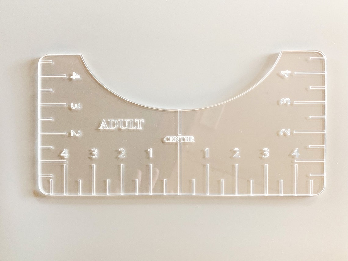 Acrylic T-Shirt Ruler Tool Adult T-Shirt Ruler Youth | Etsy