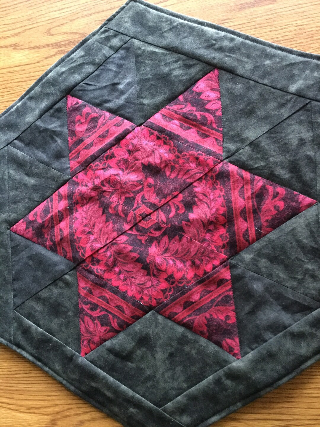 Quilted Cotton Placemats or Tabletoppers Etsy