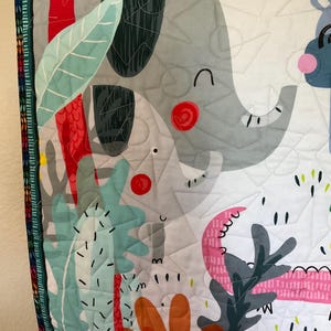 Jungle Safari cotton quilt