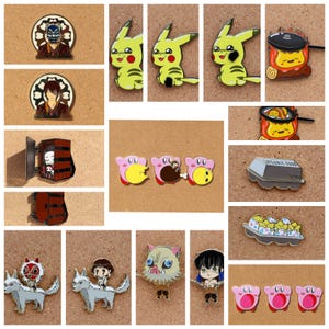 Anime Enamel Pins with Magnet