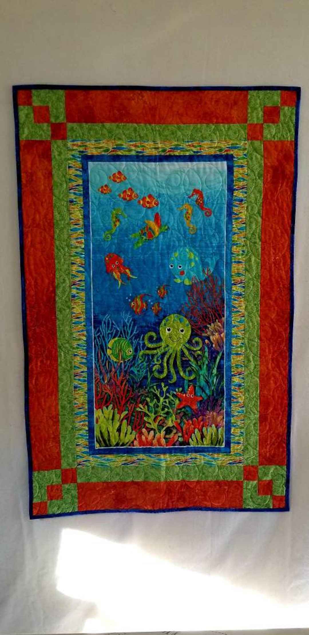 3D Under the Sea Quilt - Etsy