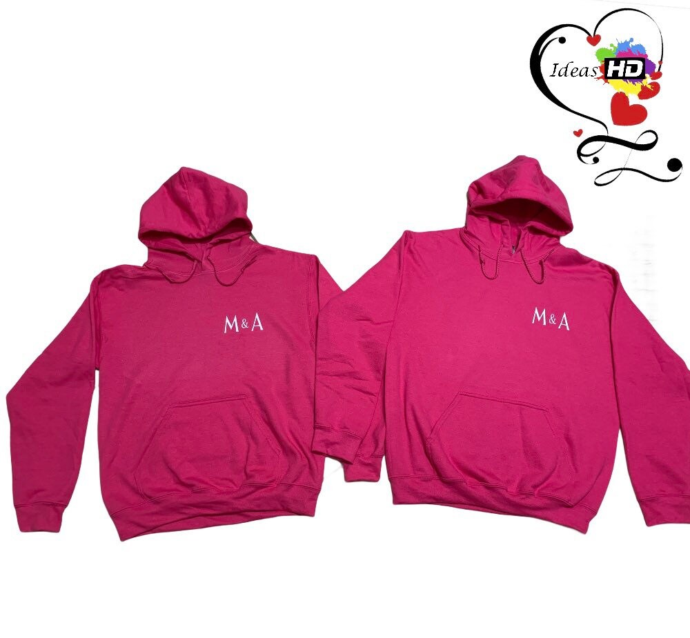 bestie 1 and bestie 2 hoodies