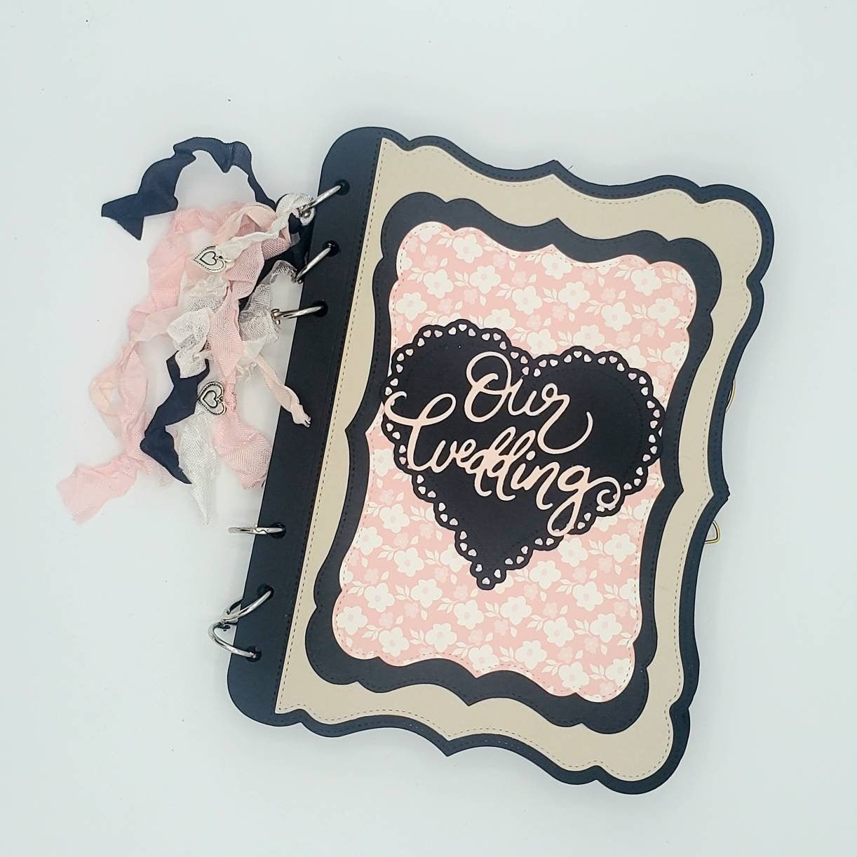 Wedding Mini Album Handmade Premade Scrapbook Photo Etsy