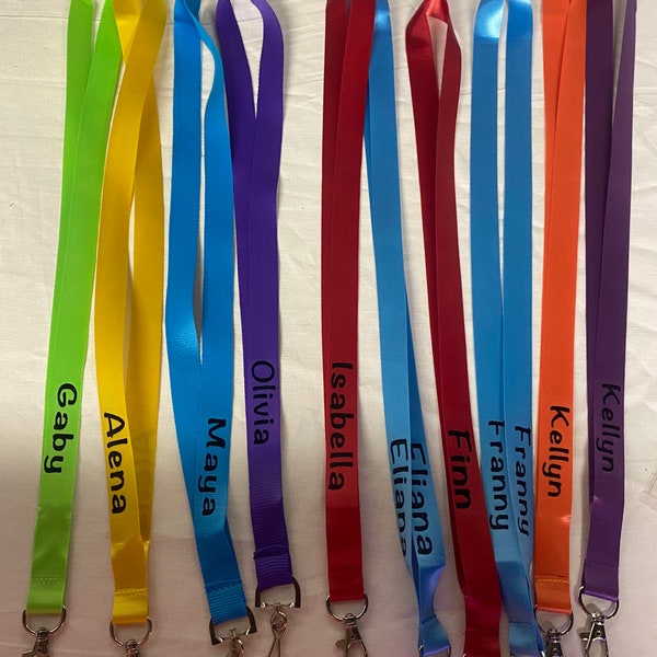 Personalized Lanyard