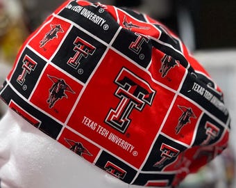 TEXAS TECH UNIVERSITY operatiemutsje, schedel, anesthesie, verpleegkundige, arts, medisch, ziekenhuis, kanker, hoofdbedekking