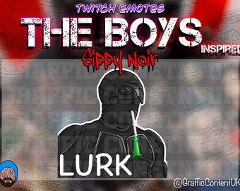 Sippy Lurk - The Boys (Inspired) - Twitch Emote