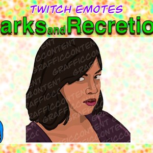 April Ludgate - Parks and Recreation (Inspired) - Twitch Emote