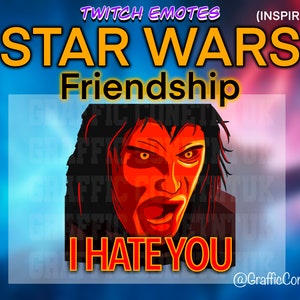 Friendship - Star Wars (Inspired) - Twitch Emotes
