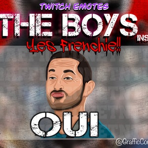 Oui Frenchie - The Boys (Inspired) - Twitch Emote