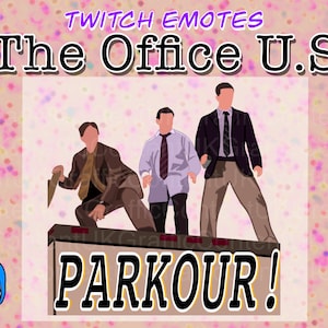 Parkour! - The Office (Inspired) - Twitch Emote